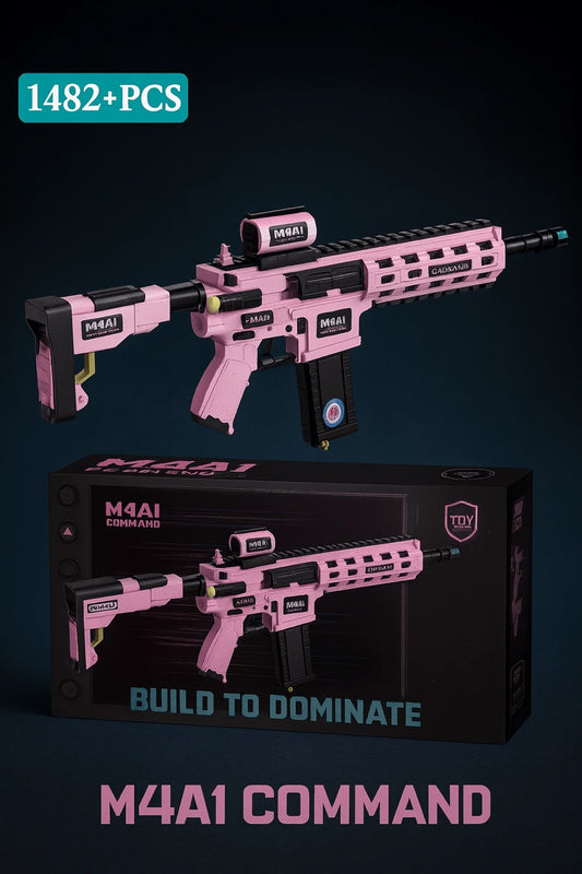 M4A1 Command Build – 1492PCS